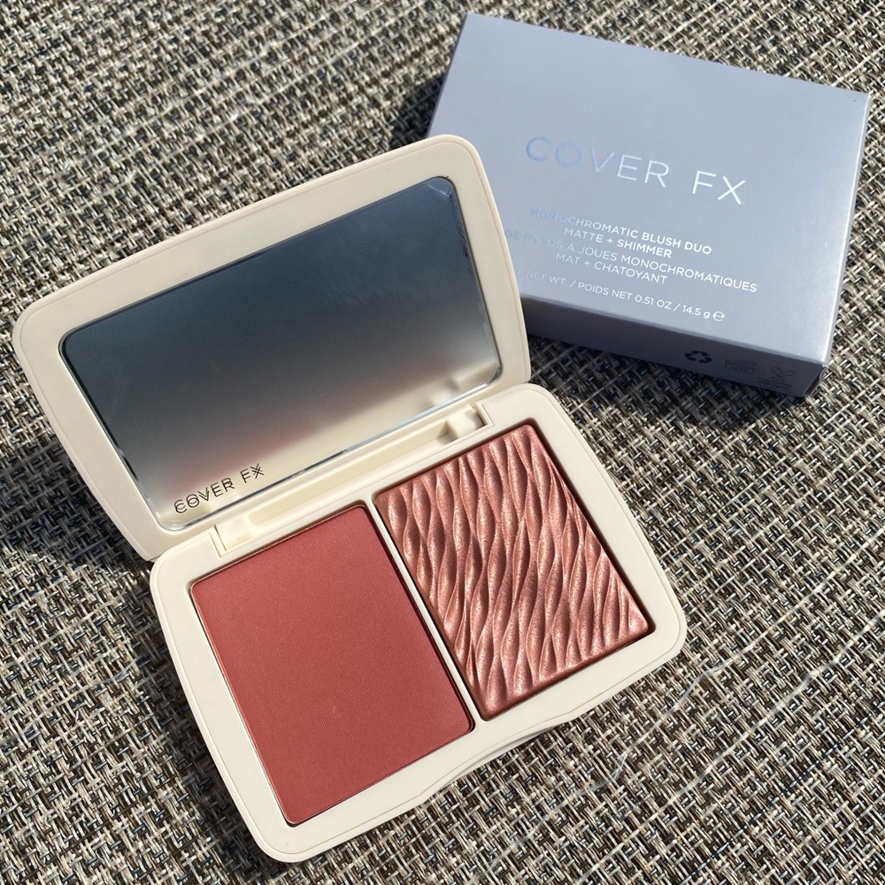Cover Fx “Spiced Cinnamon” Monochromatic Blush Duo